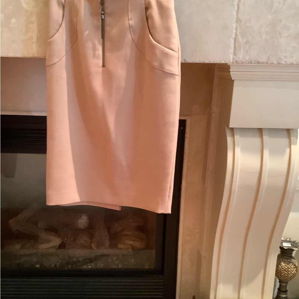 Magaschoni Pink Knee-Length Pencil Skirt for Work